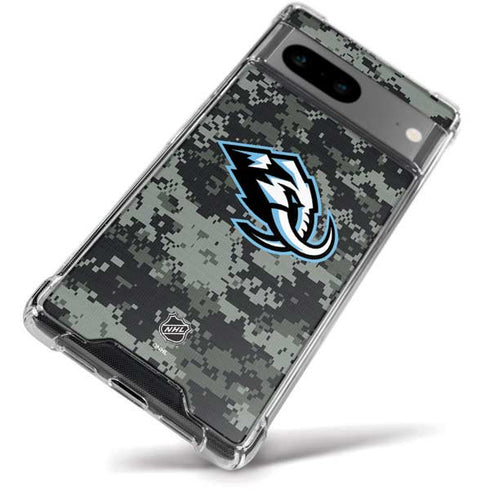 NHL Utah Mammoth DigiCamo Google Pixel 8 Clear Case